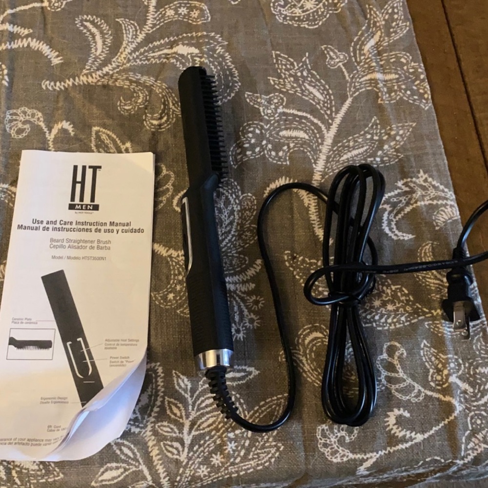 HIT Men - Beard Straightener Brush